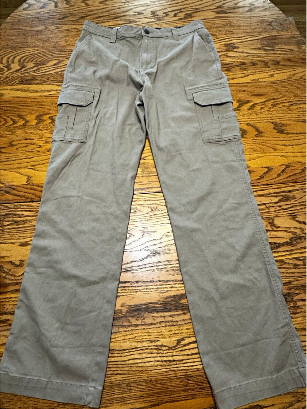 RedHead Fulton Mens Cargo Pants 36 Khaki Relaxed Fit Straight Leg Pockets